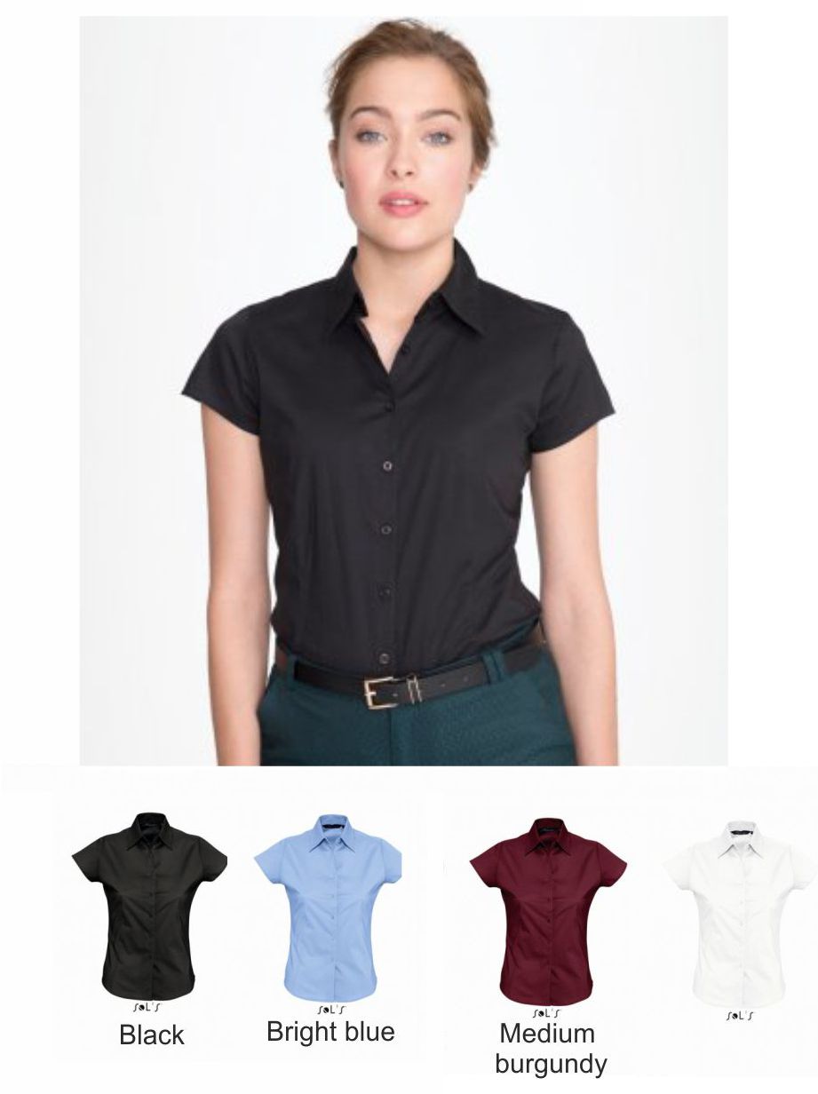 Sol's 17020 Ladies Excess Short Sleeve Fitted Shirt